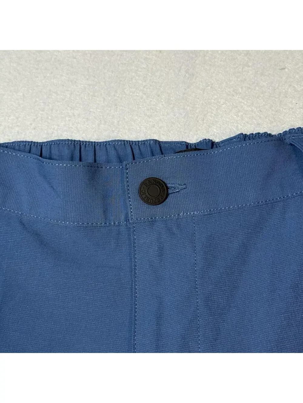 Banana Republic Men's Blue Golf Shorts‎ Size 36 Stretch Performance Casual READ